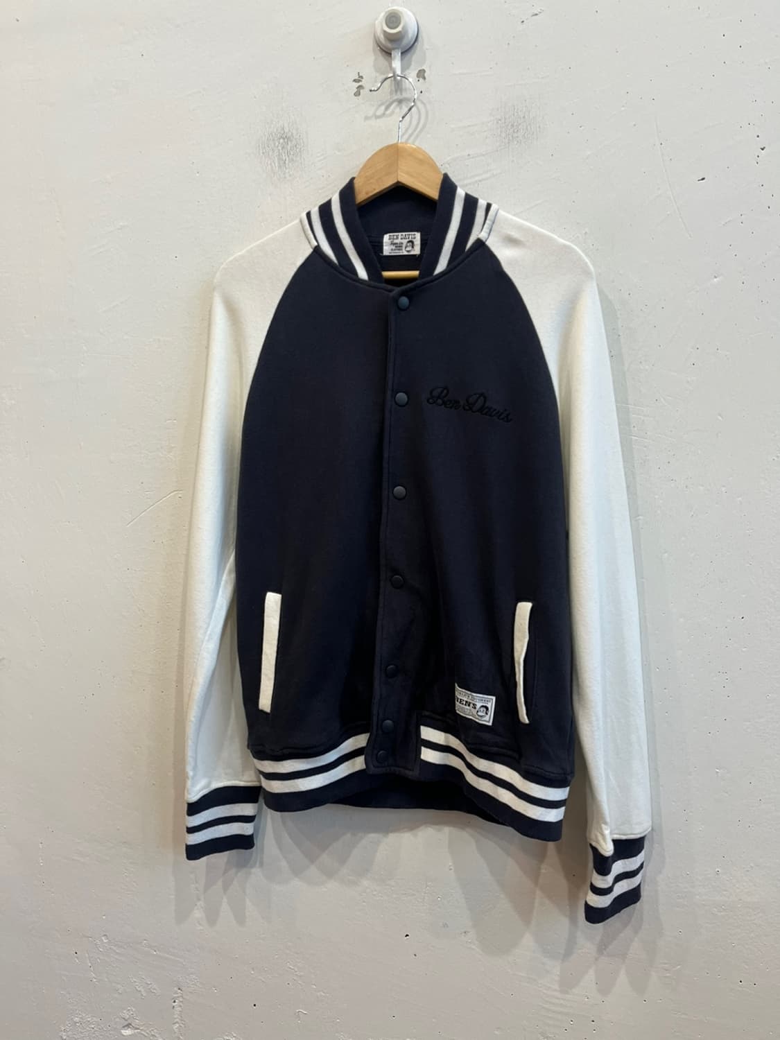 밴데이비스 재팬 스웻 바시티 자켓 S 상품이미지1