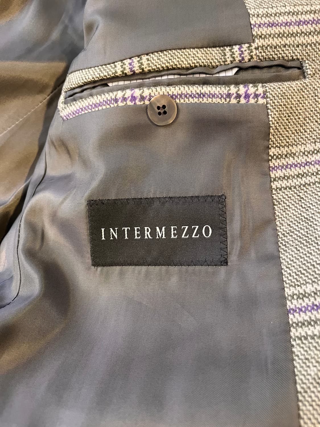 인터메조 체크 울 코트 (한국제 / 105) 상품이미지6