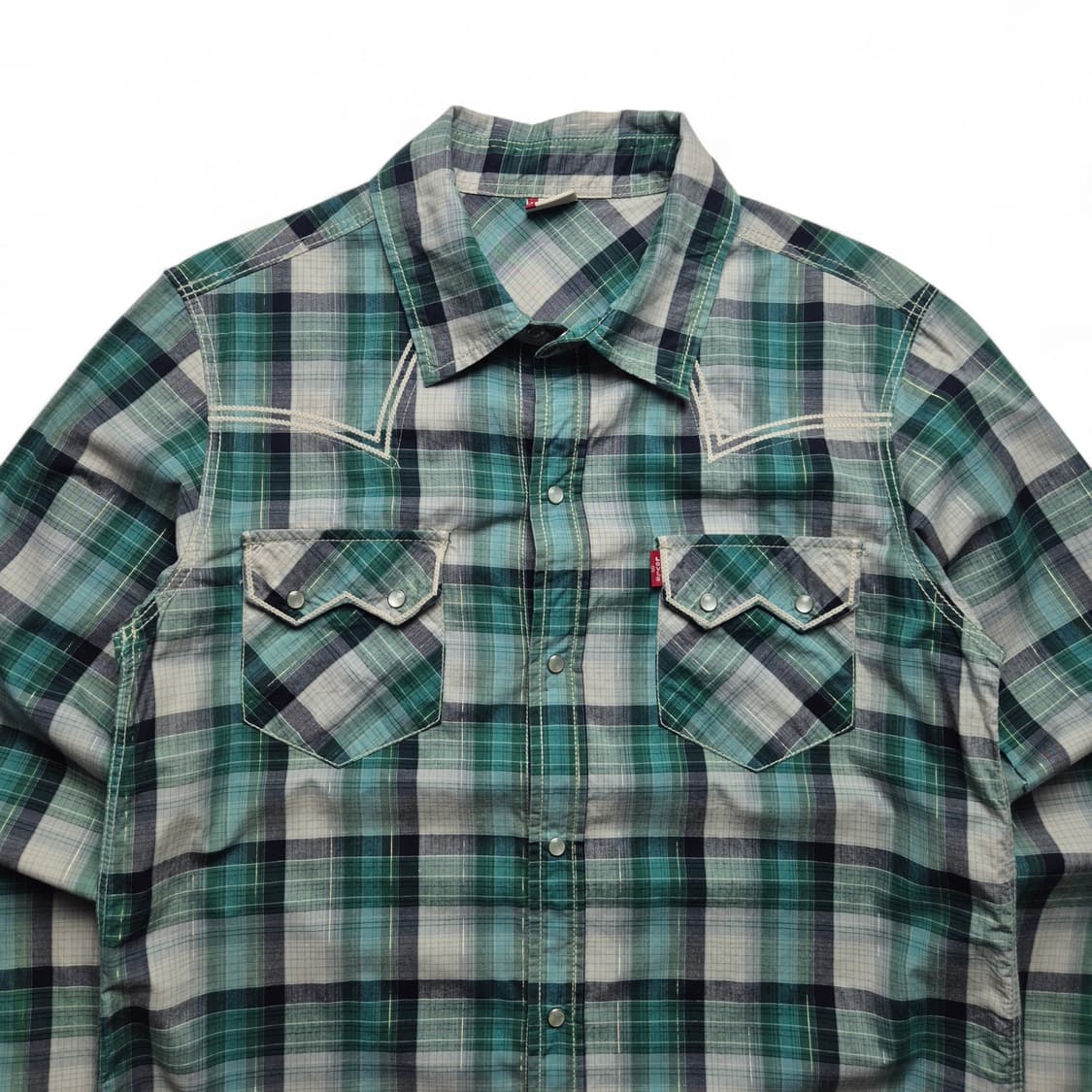 [160] 리바이스 웨스턴 체크셔츠 상품이미지3