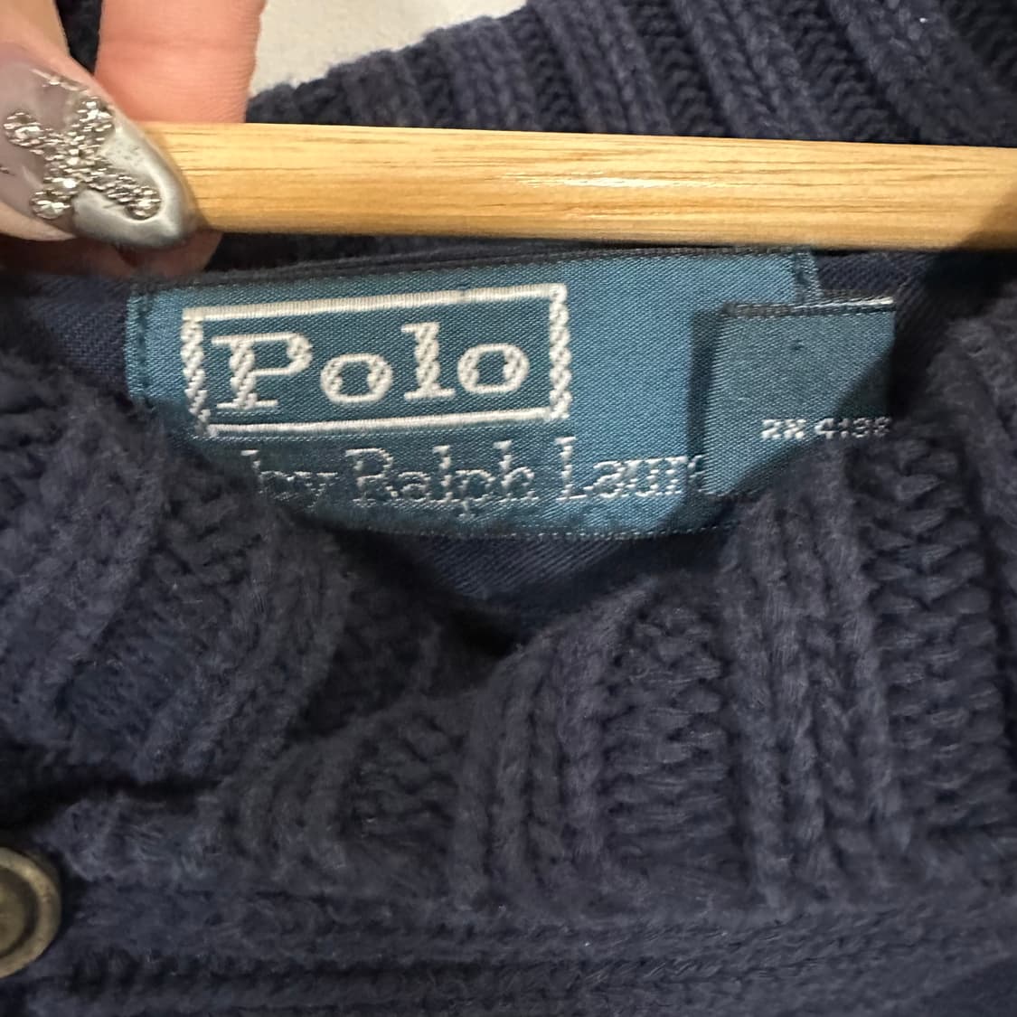폴로 숄카라 스웨트셔츠M 상품이미지3
