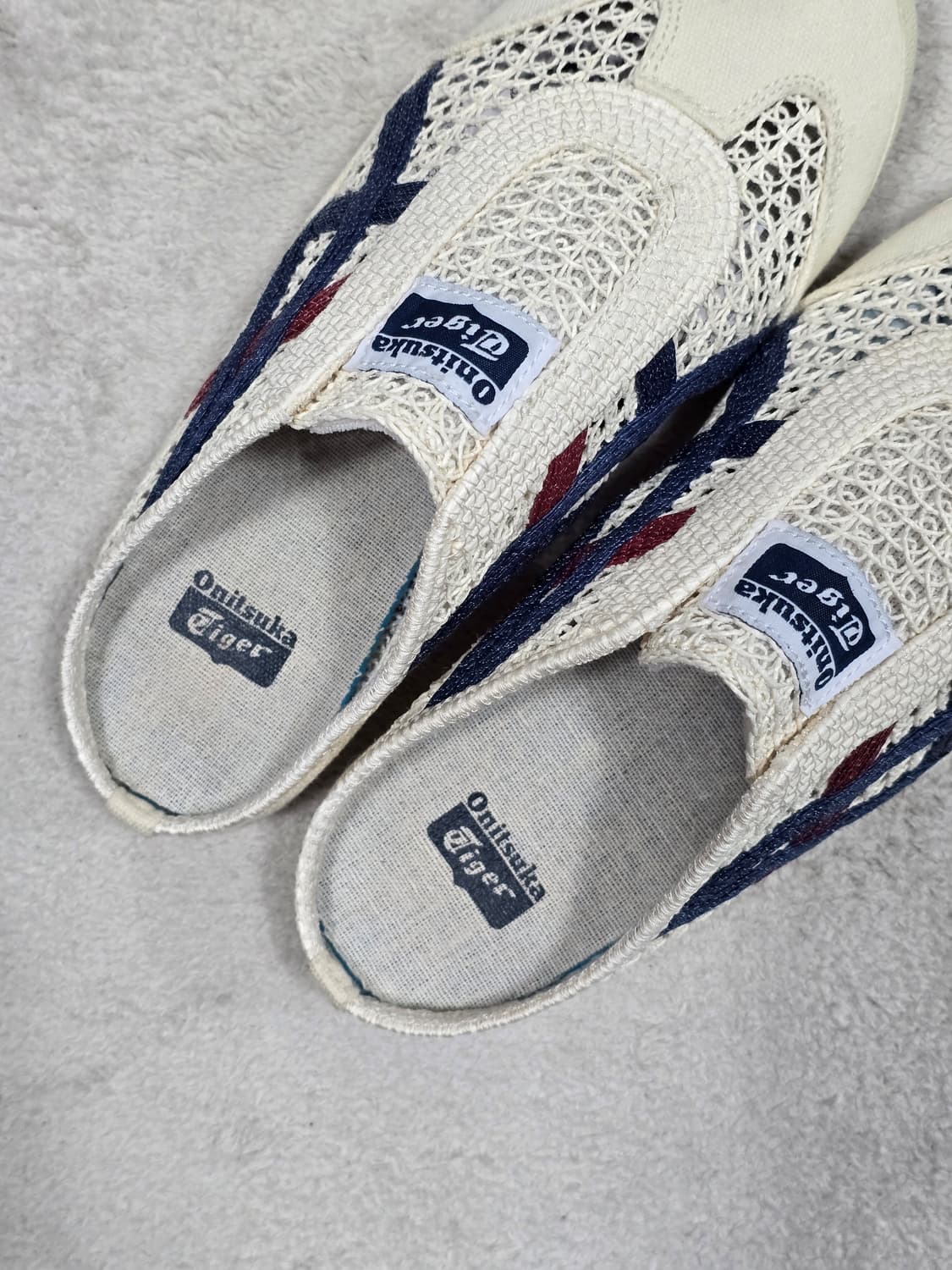 오니츠카타이거 멕시코 66 사보 마코블루 뮬 슬립온 240 상품이미지4