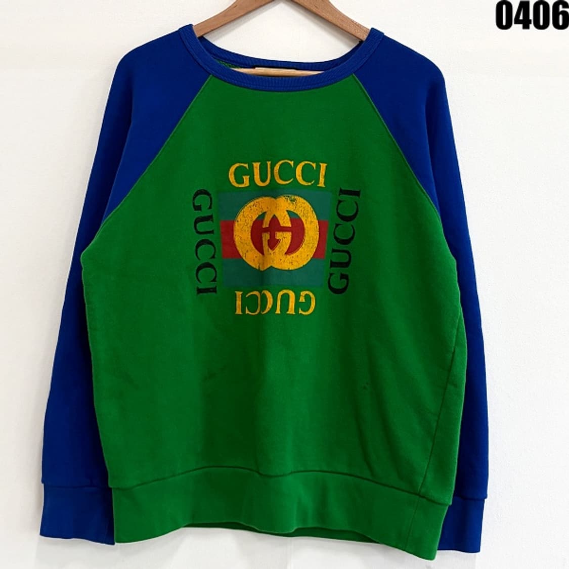GUCCI 구찌 로고 스웻셔츠 M 0406 상품이미지1