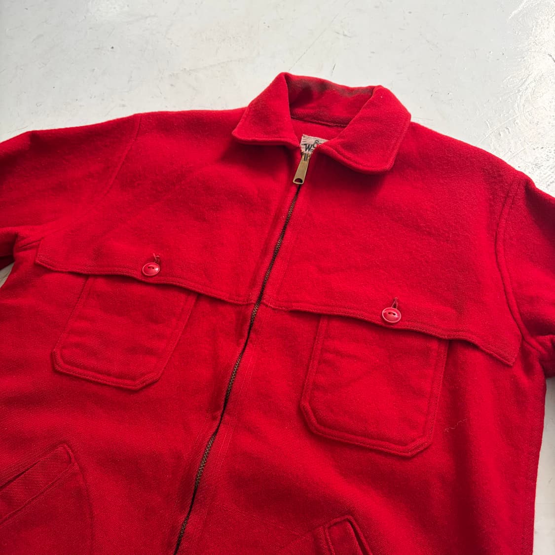 1970s 울리치 빈티지 울렌 밀스 자켓 40 상품이미지4