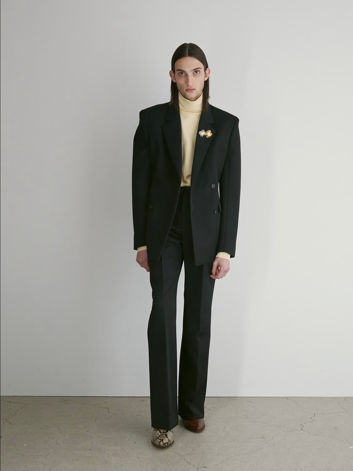 [L] 렉토 듄 아워글래스 실루엣 테일러드 블레이저 자켓 상품이미지5