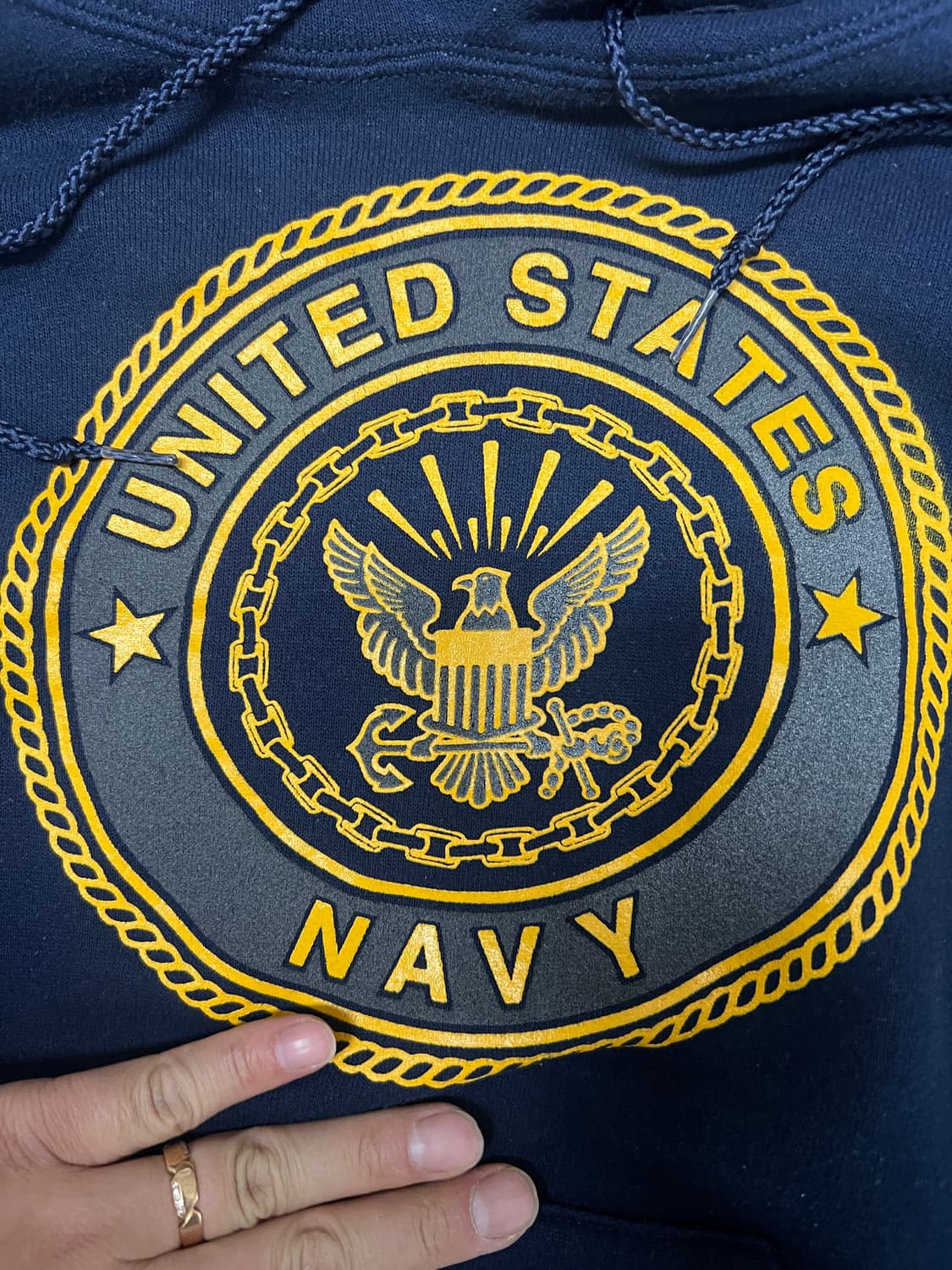 밀리터리 미 해군 NAVY soffe 스웻 후드 (made in usa) 상품이미지3