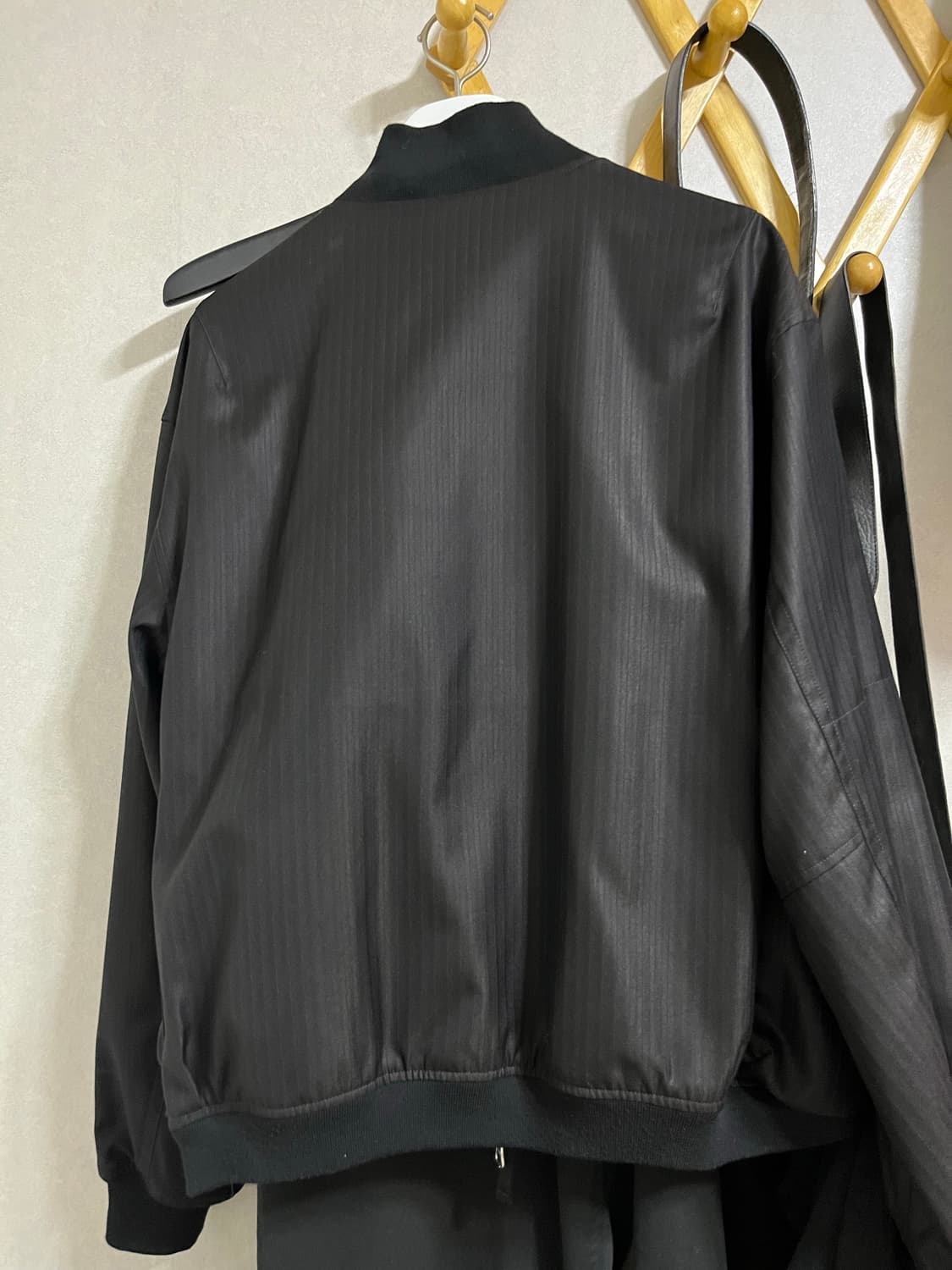 [3] 폴리테루 울 실크 탱커 자켓 상품이미지3