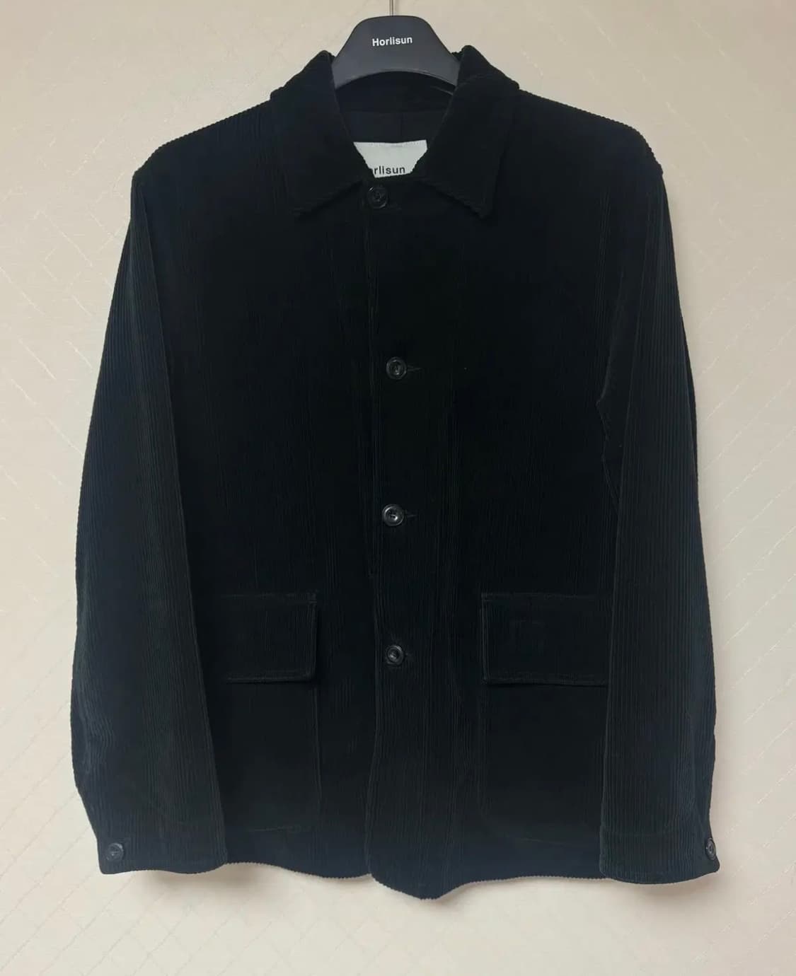 홀리선 코듀로이 자켓 블랙 S 판매 상품이미지2