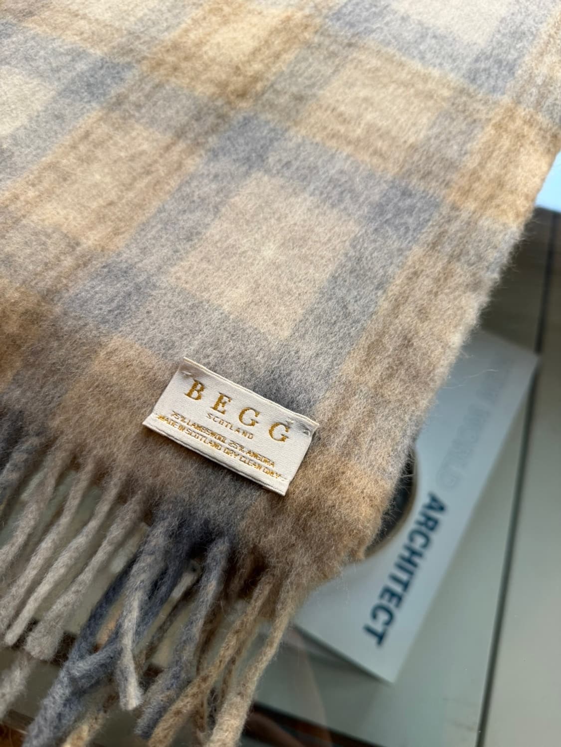 Begg 앙고라캐시미어 머플러 상품이미지10