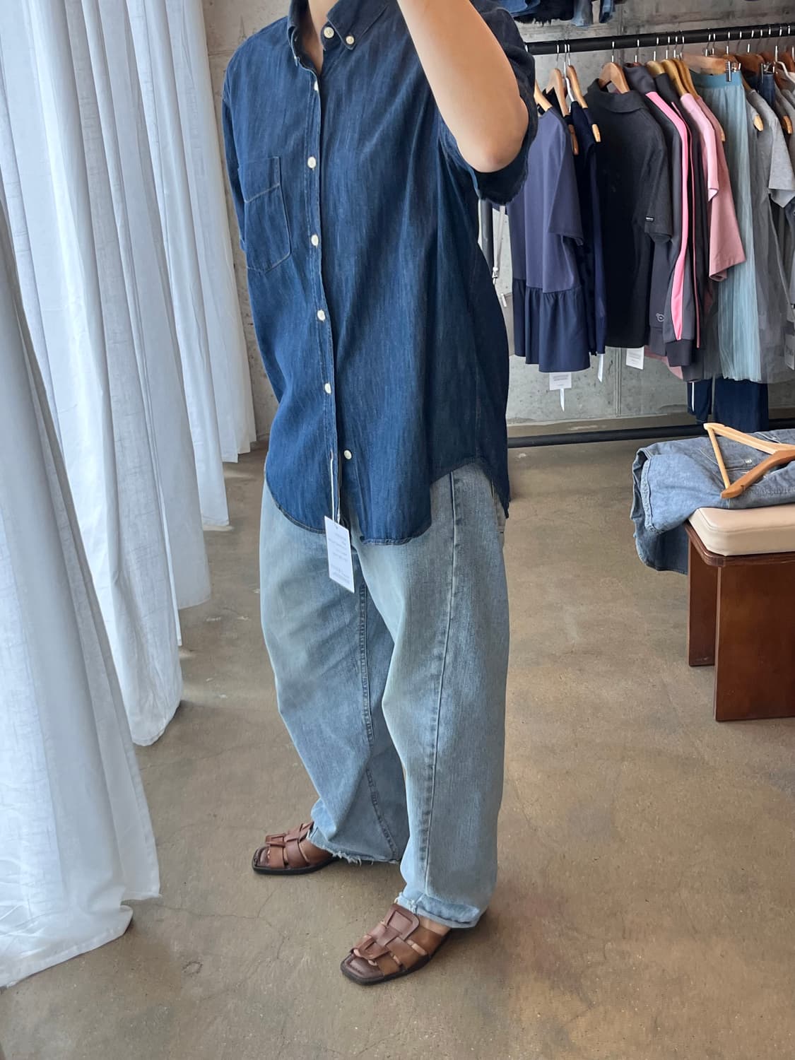 GAP 갭 데님 셔츠 상품이미지8
