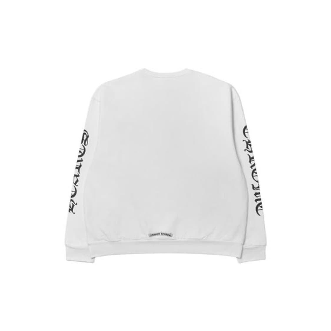 크롬하츠 넥 로고 크루넥 스웨트셔츠 화이트 상품이미지3