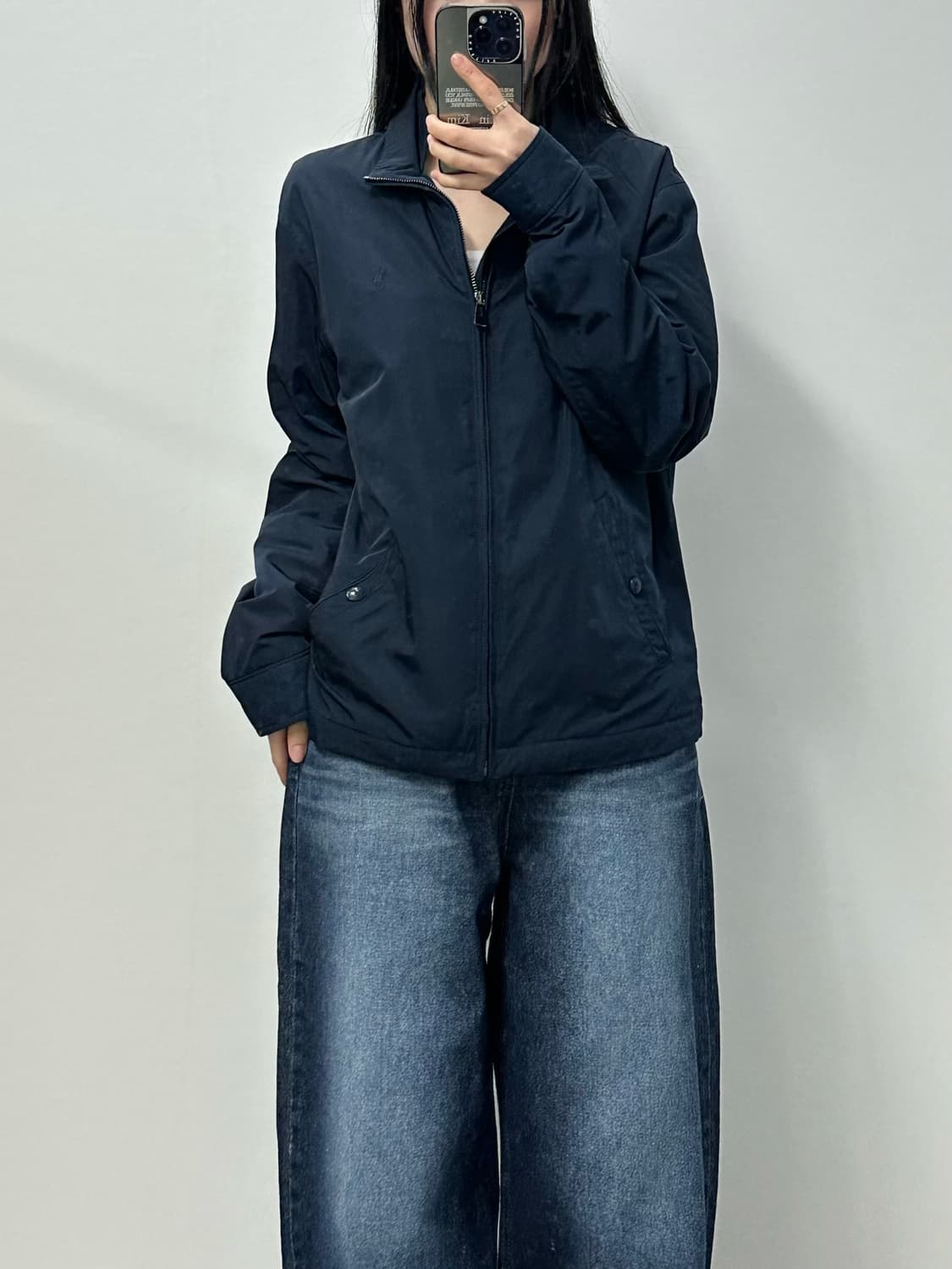 폴로 랄프로렌 QR신형 네이비 윈드 바람막이 블루종 자켓 상품이미지1