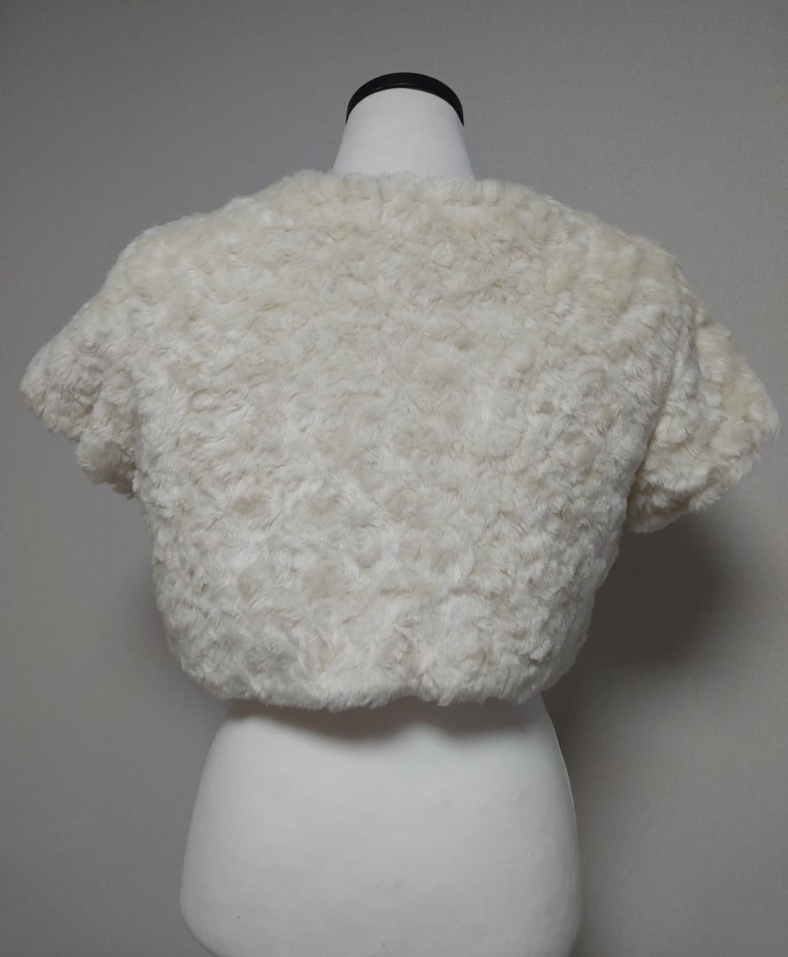 빈티지 페이크 퍼 숏 볼레로 상품이미지4