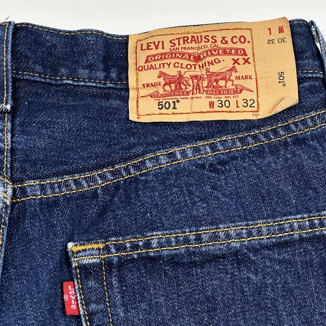 리바이스 501 오리지널 데님 팬츠 (30인치) 상품이미지6