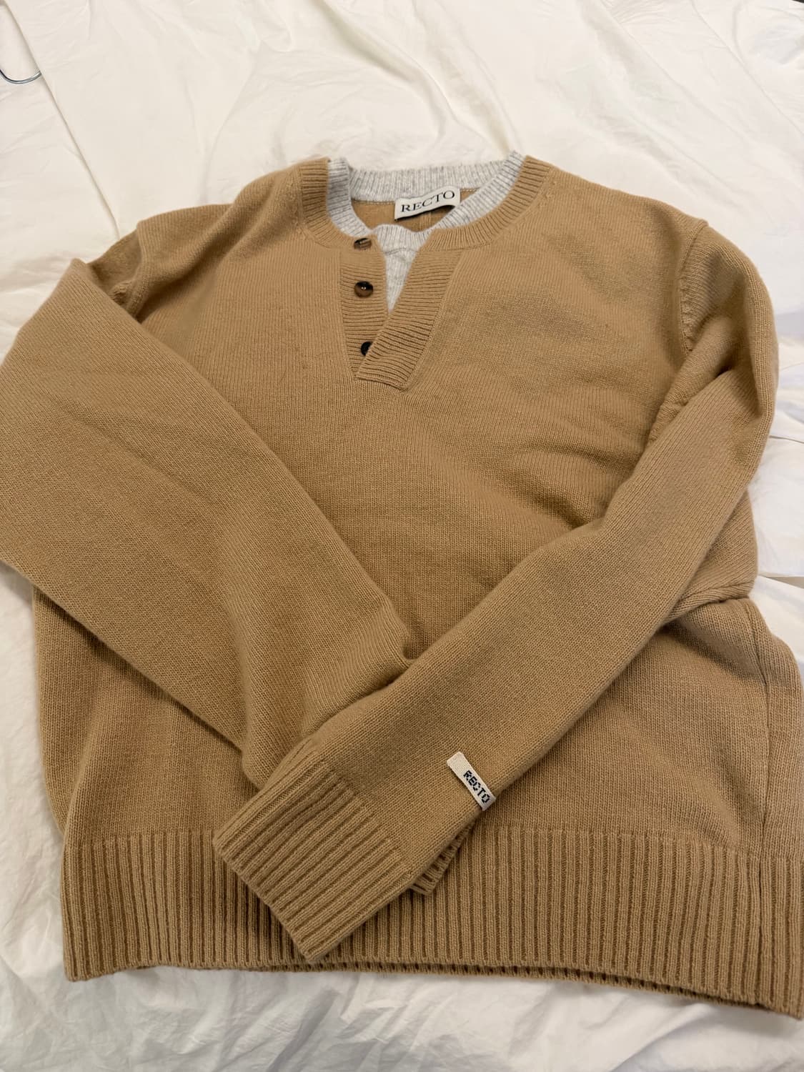 렉토 레이어드 니트 상품이미지1