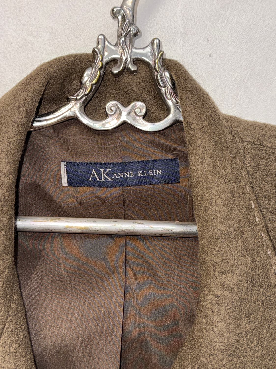 Anne Klein brown wool button jacket  상품이미지8