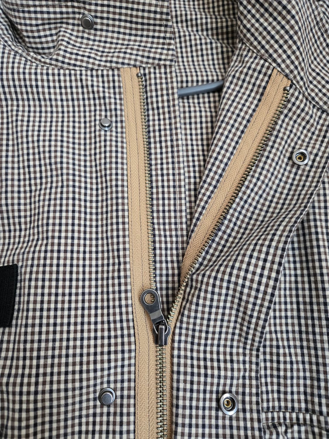 shirter 셔터 깅엄 체크 헌팅 자켓 상품이미지5