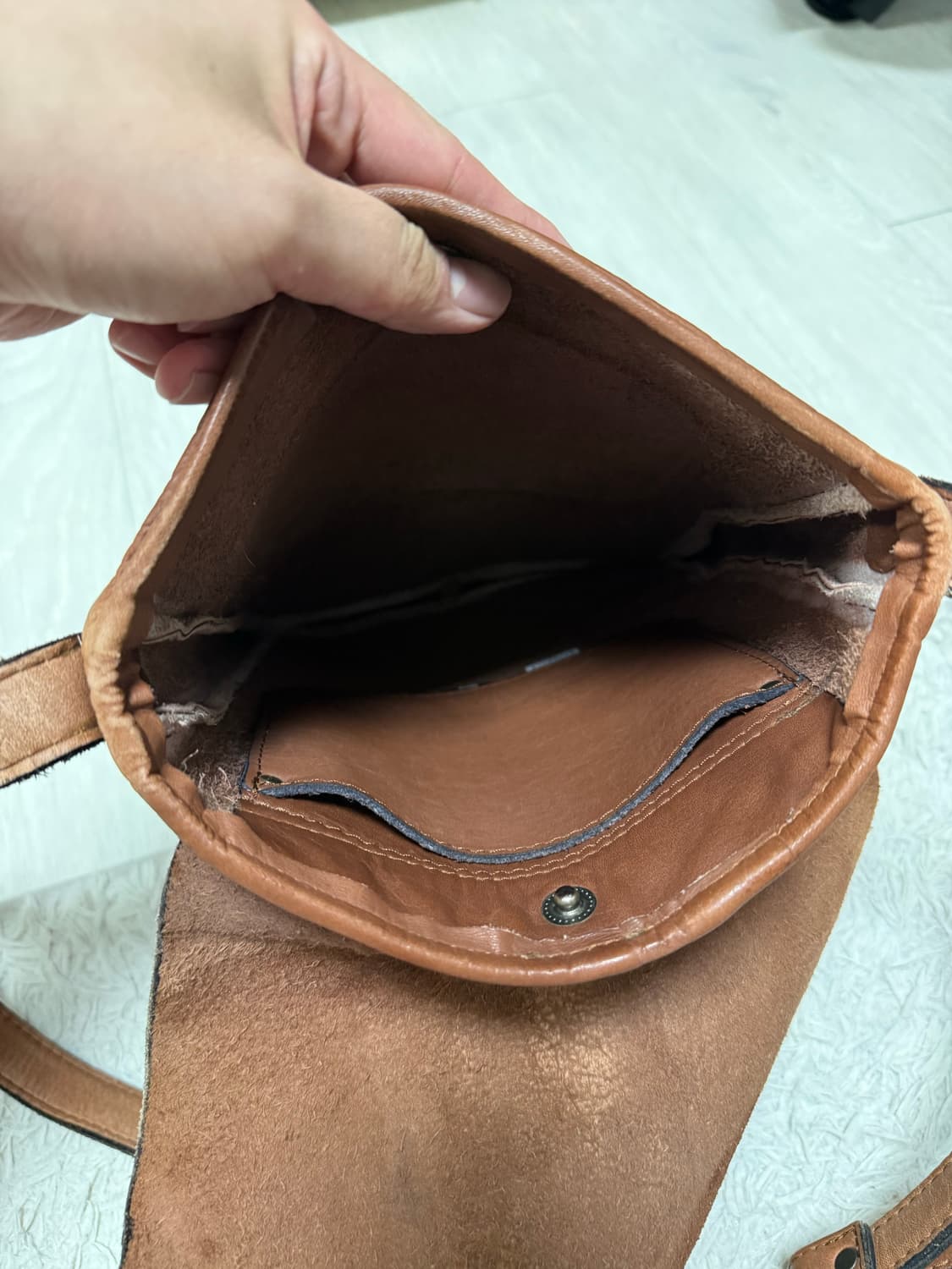 Porter 요시다 포터 바로 레더 숄더백 상품이미지5