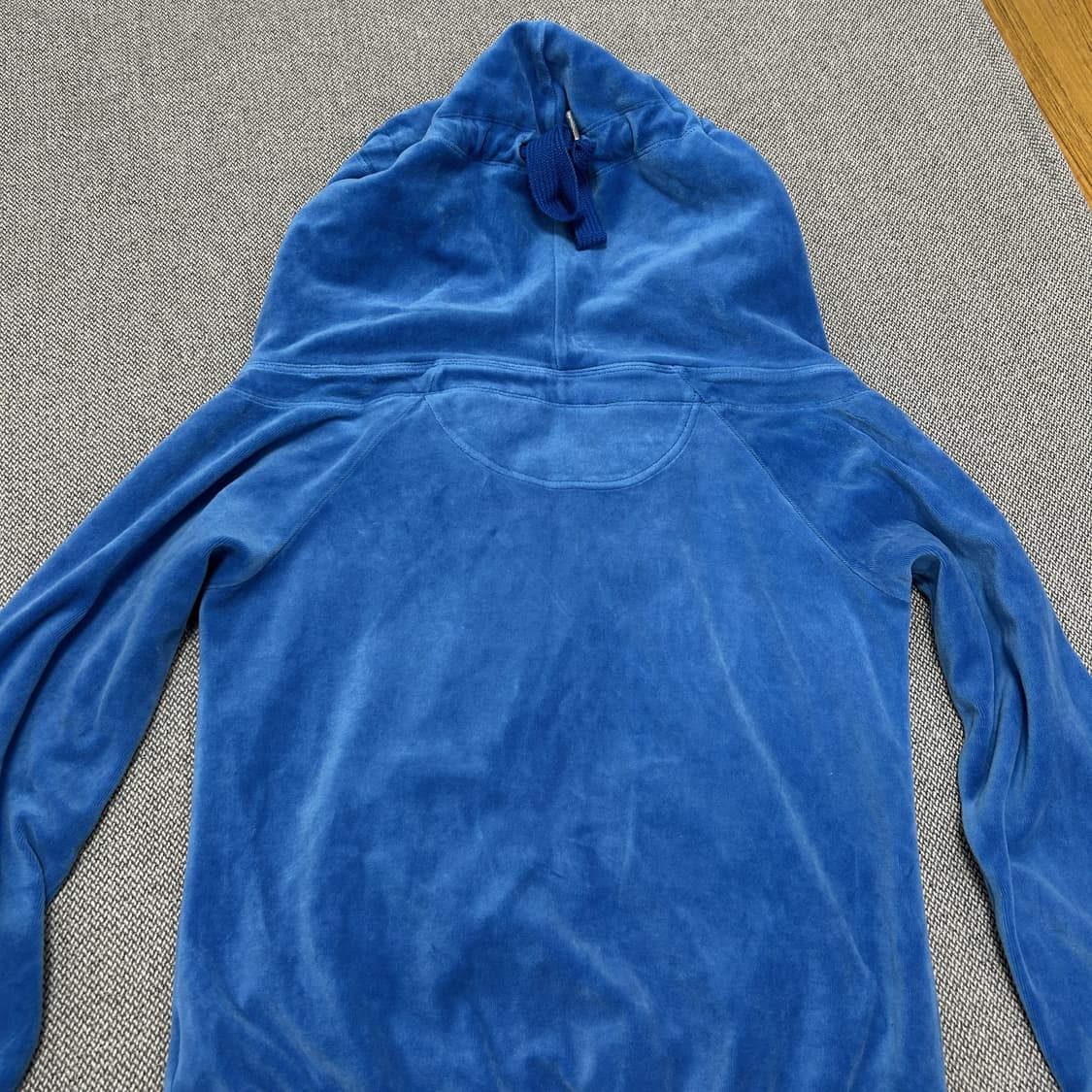 아디다스 파이어버드 벨루어 크롭 후드져지(85) 상품이미지5