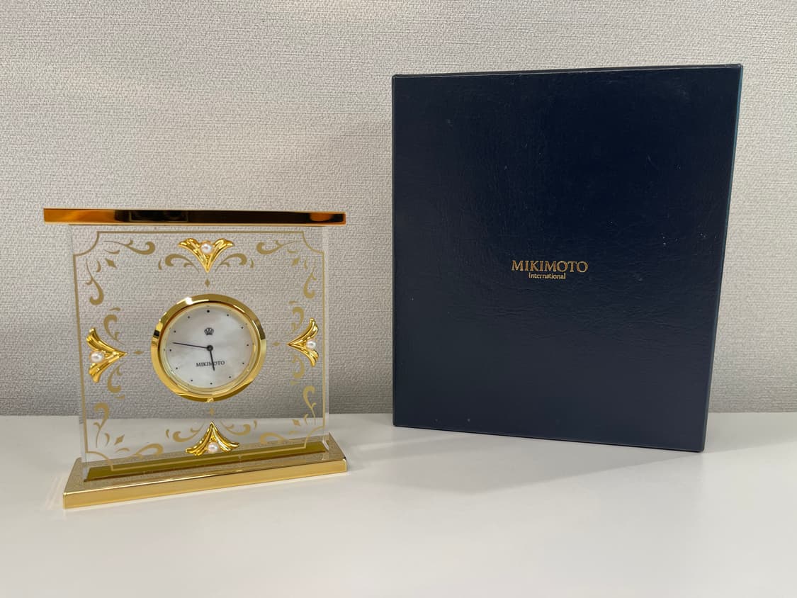 미키모토 펄 진주 탁상시계 MIKIMOTO 3번 상품이미지1