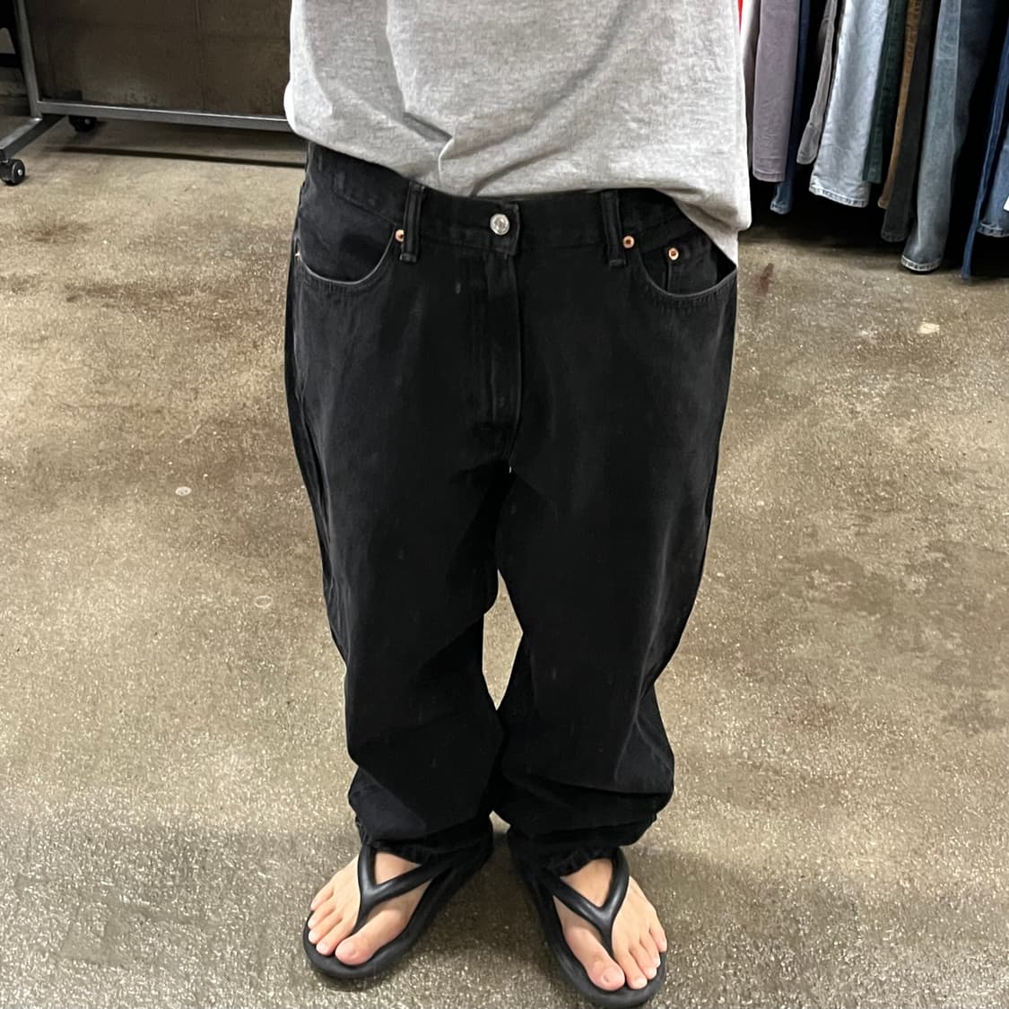 Levis550 블랙진 (36“) 상품이미지1