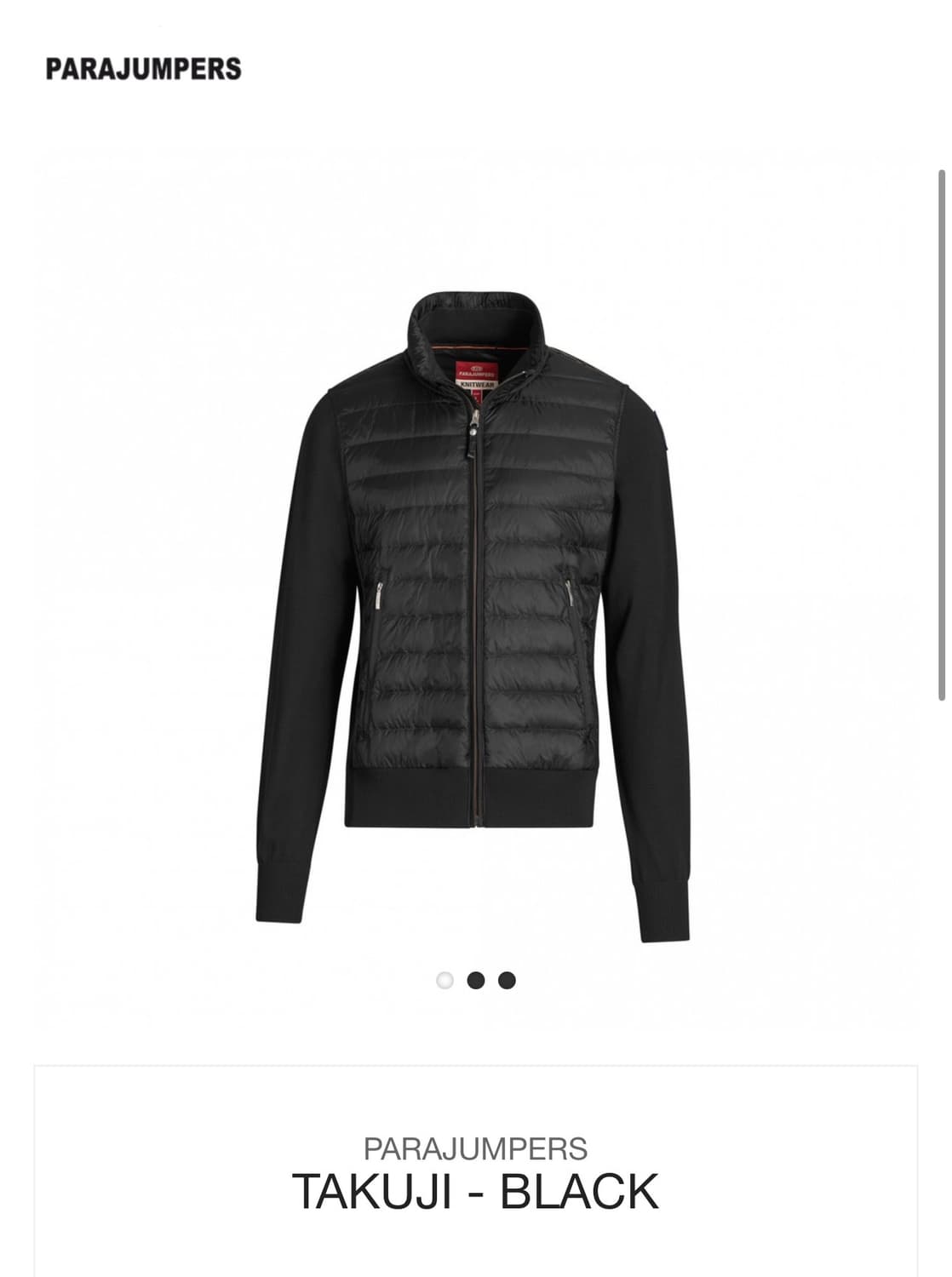 파라점퍼스 타쿠지 19시즌 판매합니다. 상품이미지1