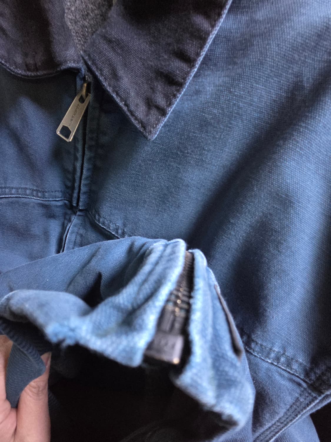 칼하트 WIP OG 산타 페 자켓 딥 라군 블랙 - L 사이즈 상품이미지6