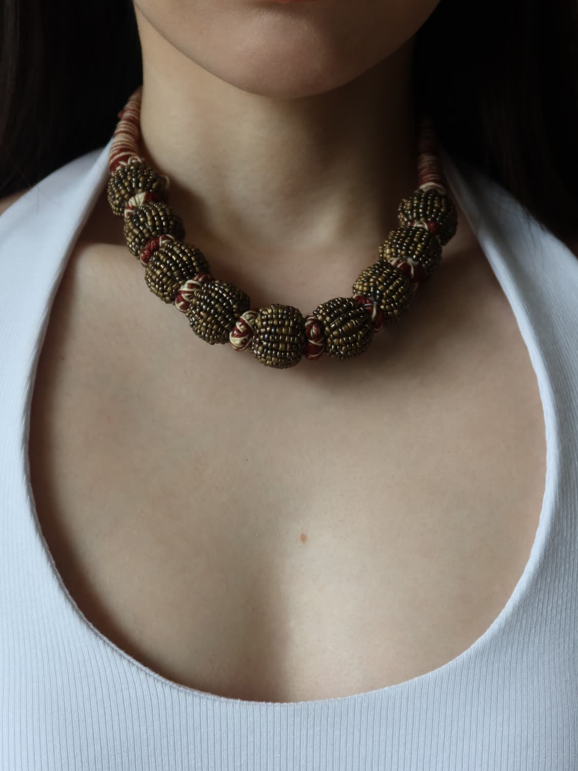 tribal bead necklace 상품이미지2