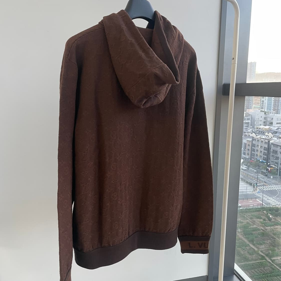 (xl) 루이비통 니트 후드티 브라운 상품이미지3