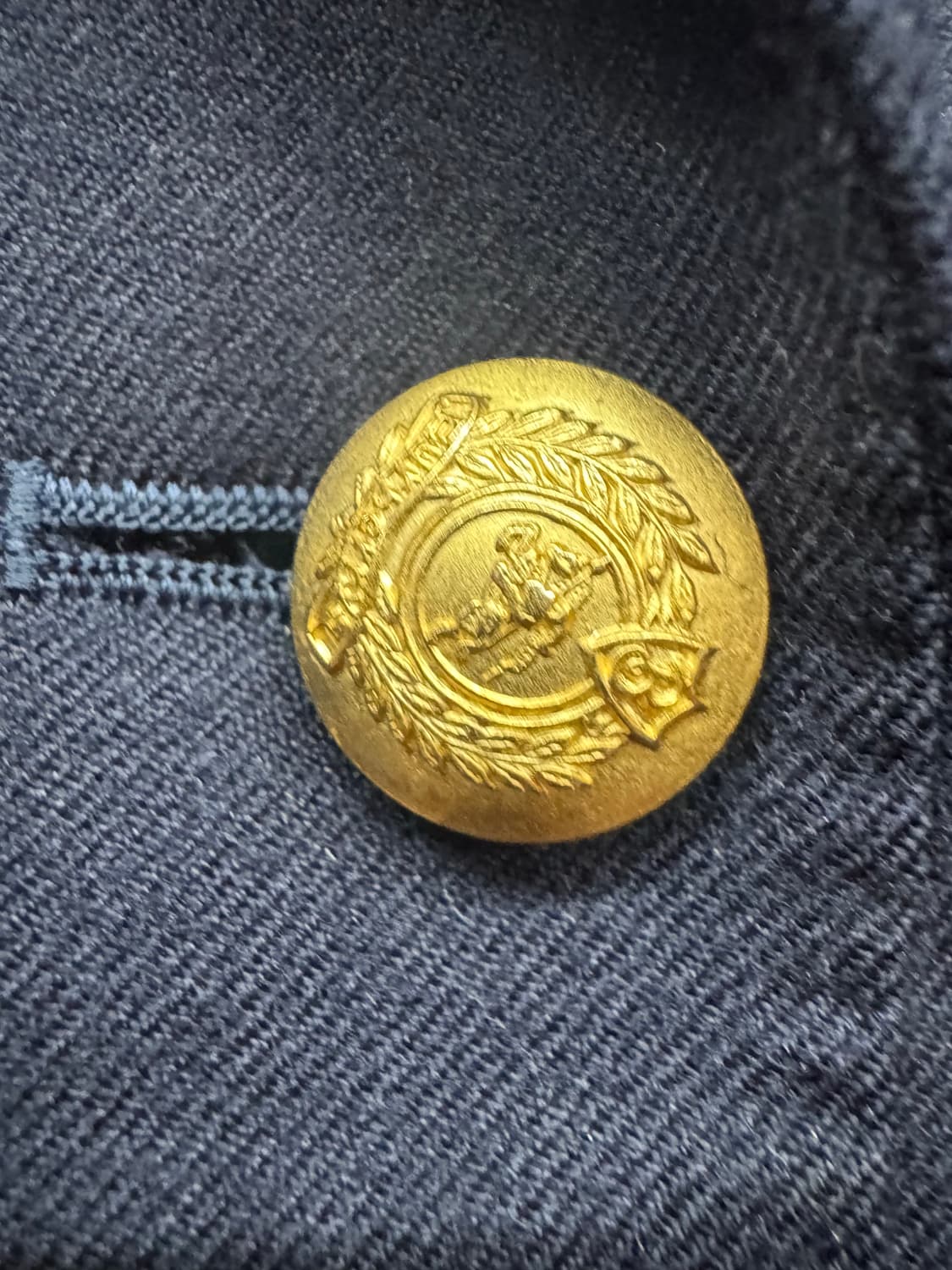 버버리 크레스트 빅 와펜 블레이저 모 자켓 M(남여공용) 상품이미지4