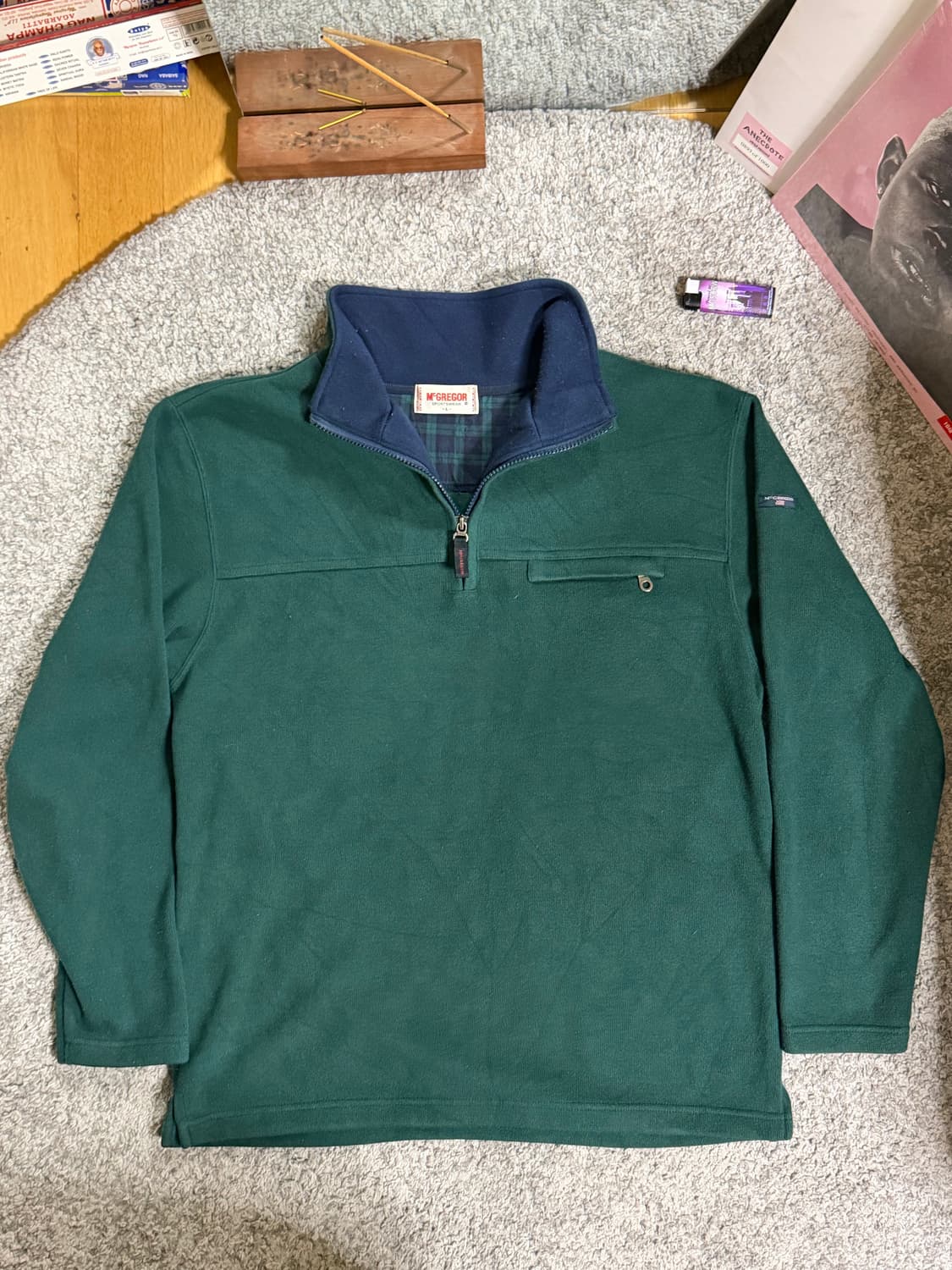 맥그리거 하프집업 풀오버 상품이미지1