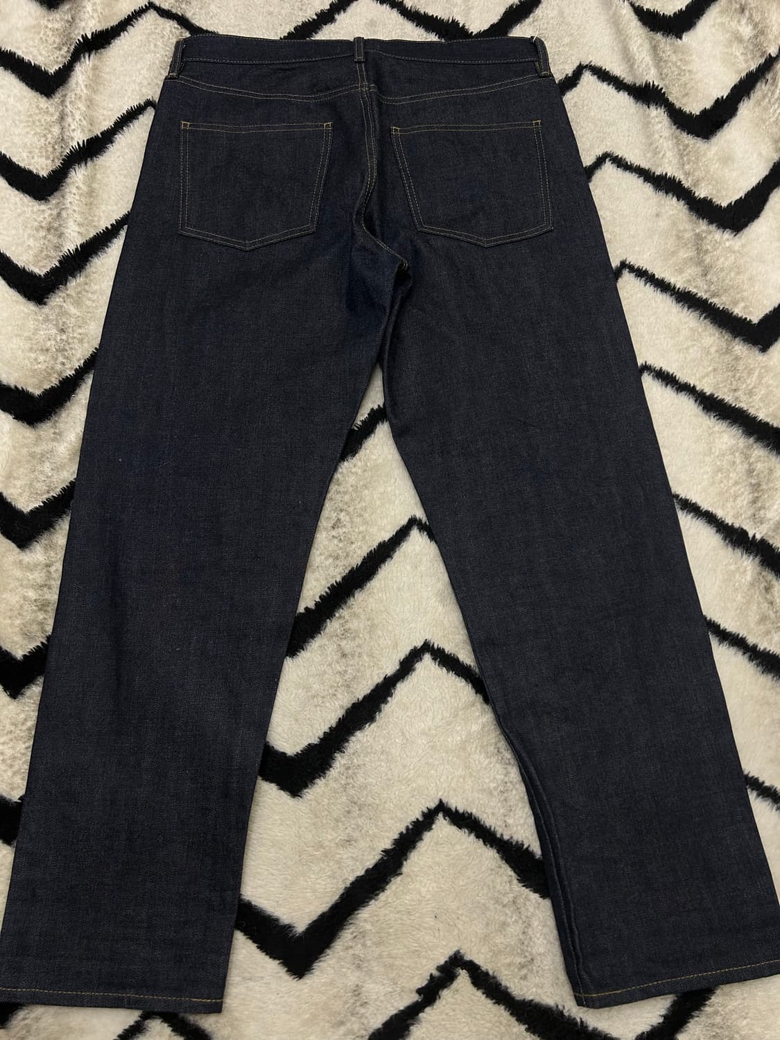 [33]유니클로U 셀비지 레귤러핏 데님팬츠/생지 상품이미지3