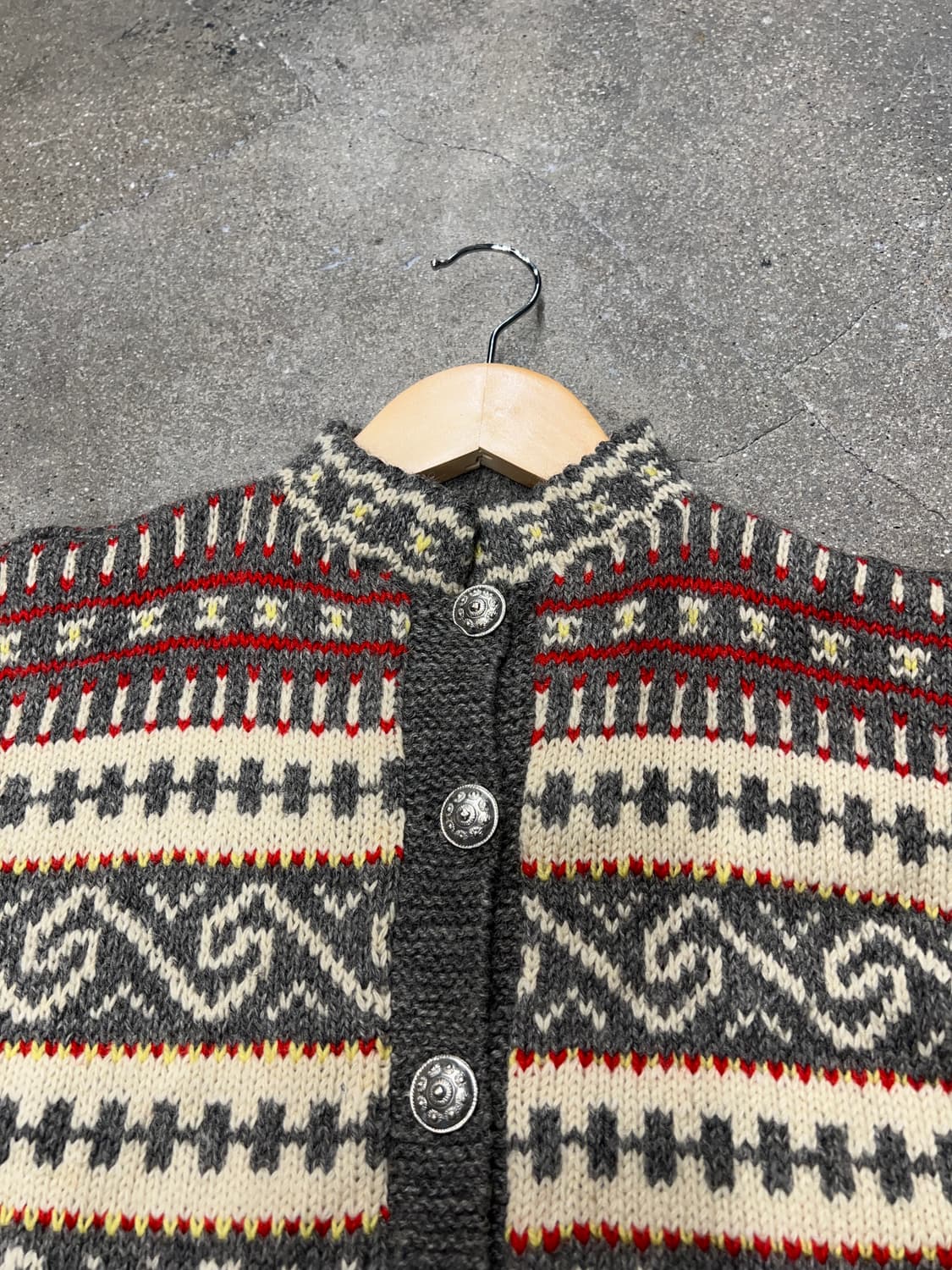 노르딕 울 가디건  상품이미지3