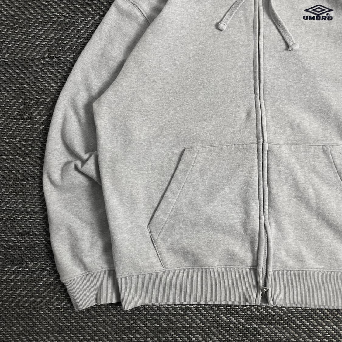 엄브로 미니멀 박시핏 후드 집업y 2915 상품이미지4