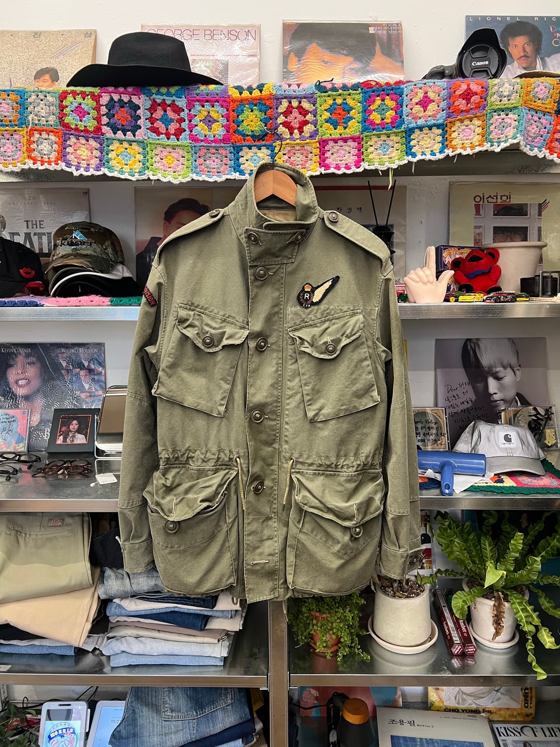 Vintage Polo Ralph Lauren Military Jacke 상품이미지1
