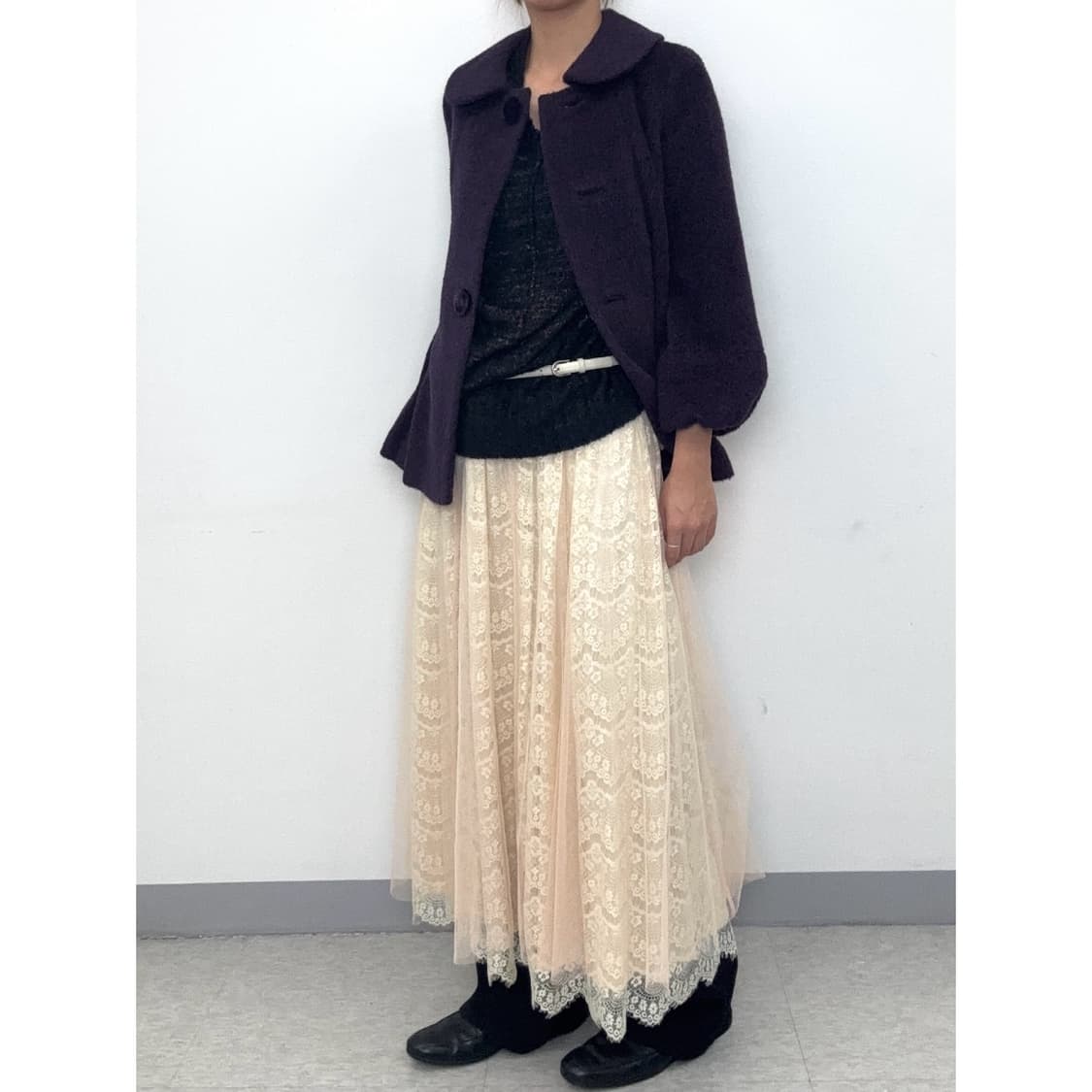 빈티지 히피 무지개 니트 상품이미지4