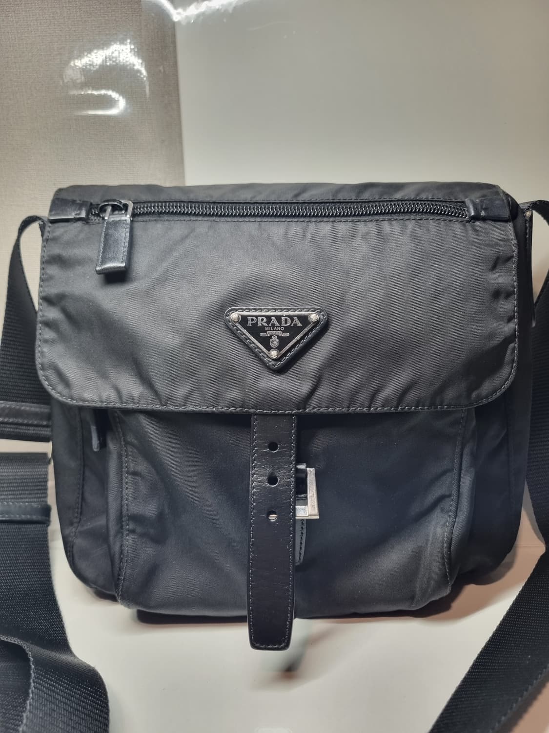 정품 프라다 메신저백 크로스백 상품이미지3