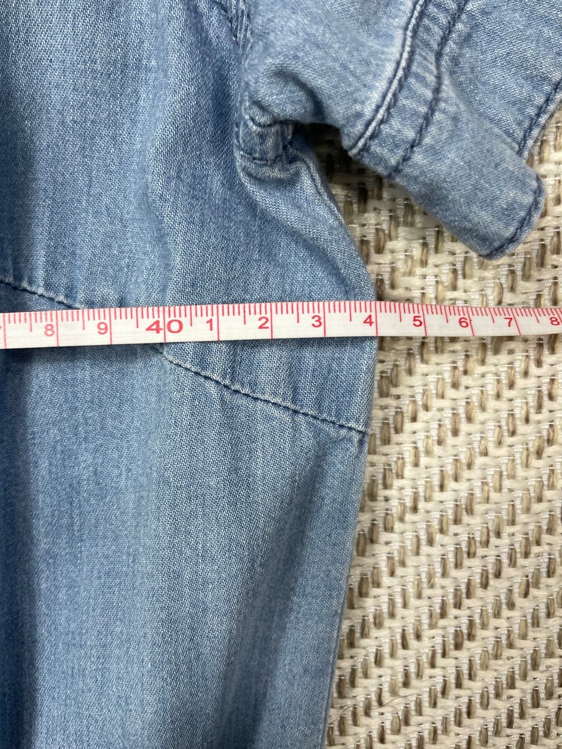 라코스테 데님 점프수트 34 상품이미지6