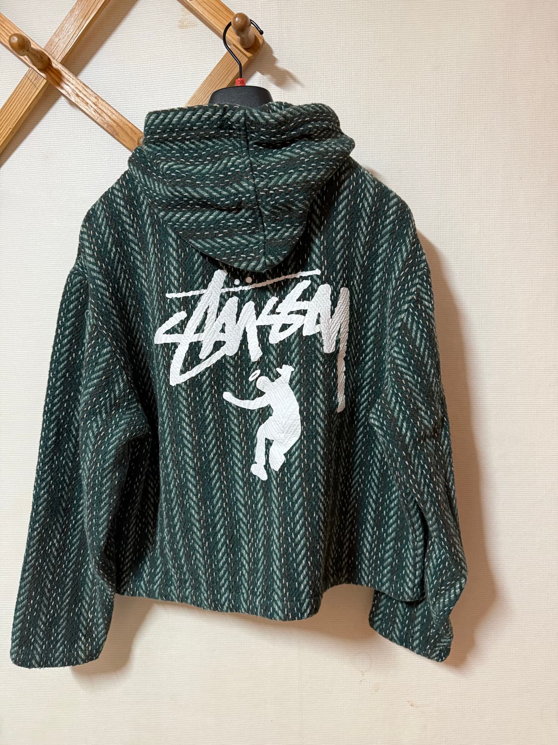 스투시 X 유니온 판초 포레스트 후드 L사이즈  상품이미지3