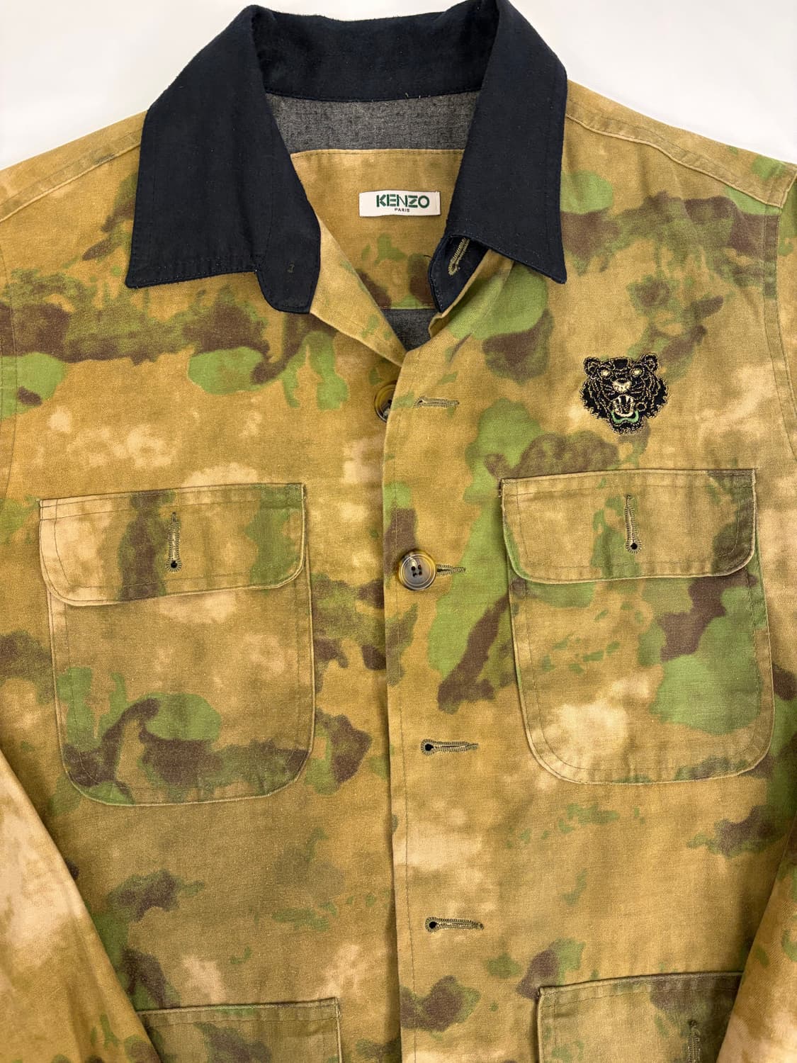 [4] KENZO 겐조 카모플라쥬 밀리터리 자켓 상품이미지4