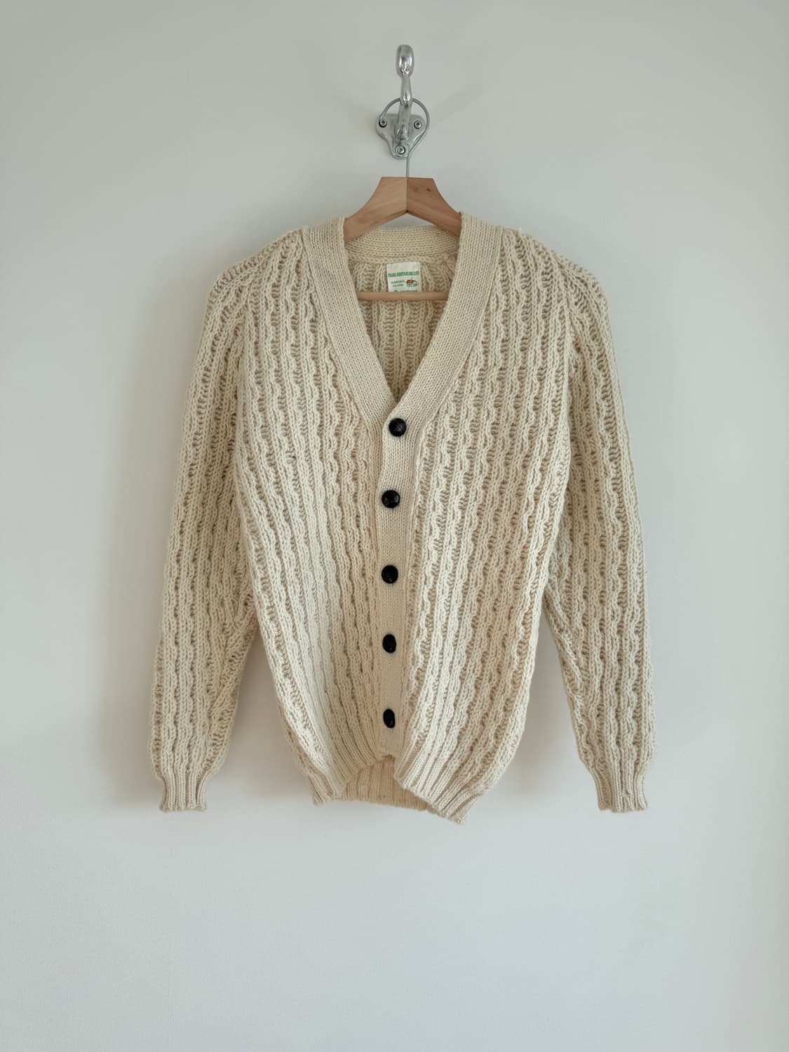 MADE IN IRELAND 헤비울 가디건(울마크) 상품이미지1