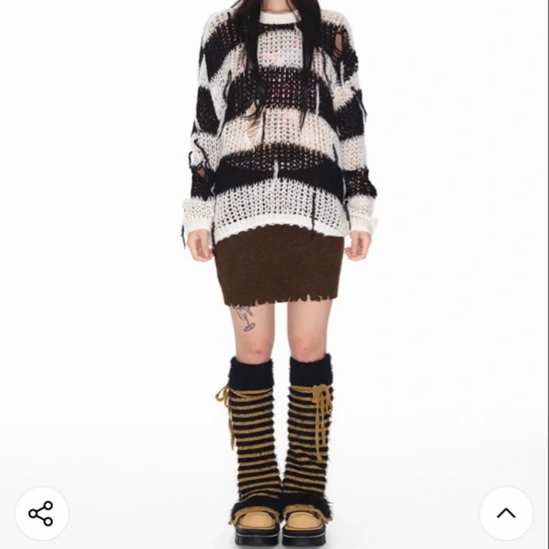 YOUTHBATH Stripe Knit 상품이미지1