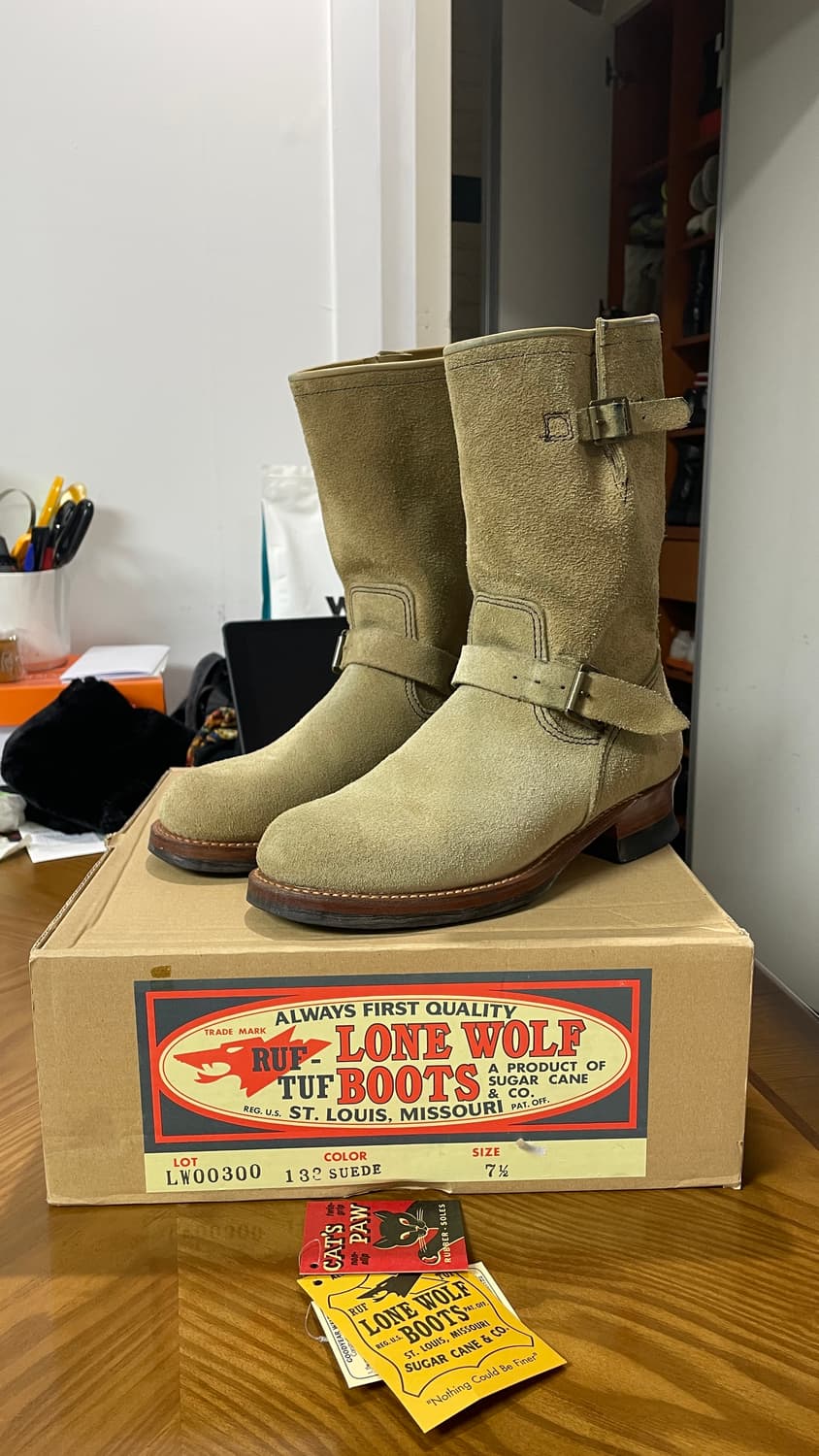 론울프 스웨이드 엔지니어부츠 255 상품이미지1