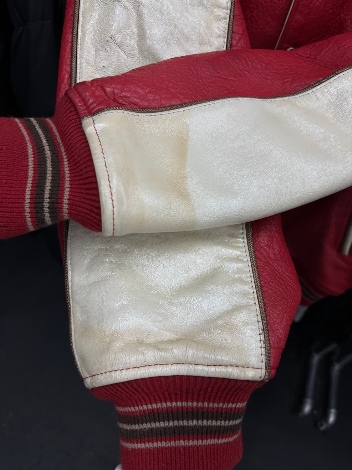 RBC 스콜피온 레더 봄버 자켓 상품이미지8