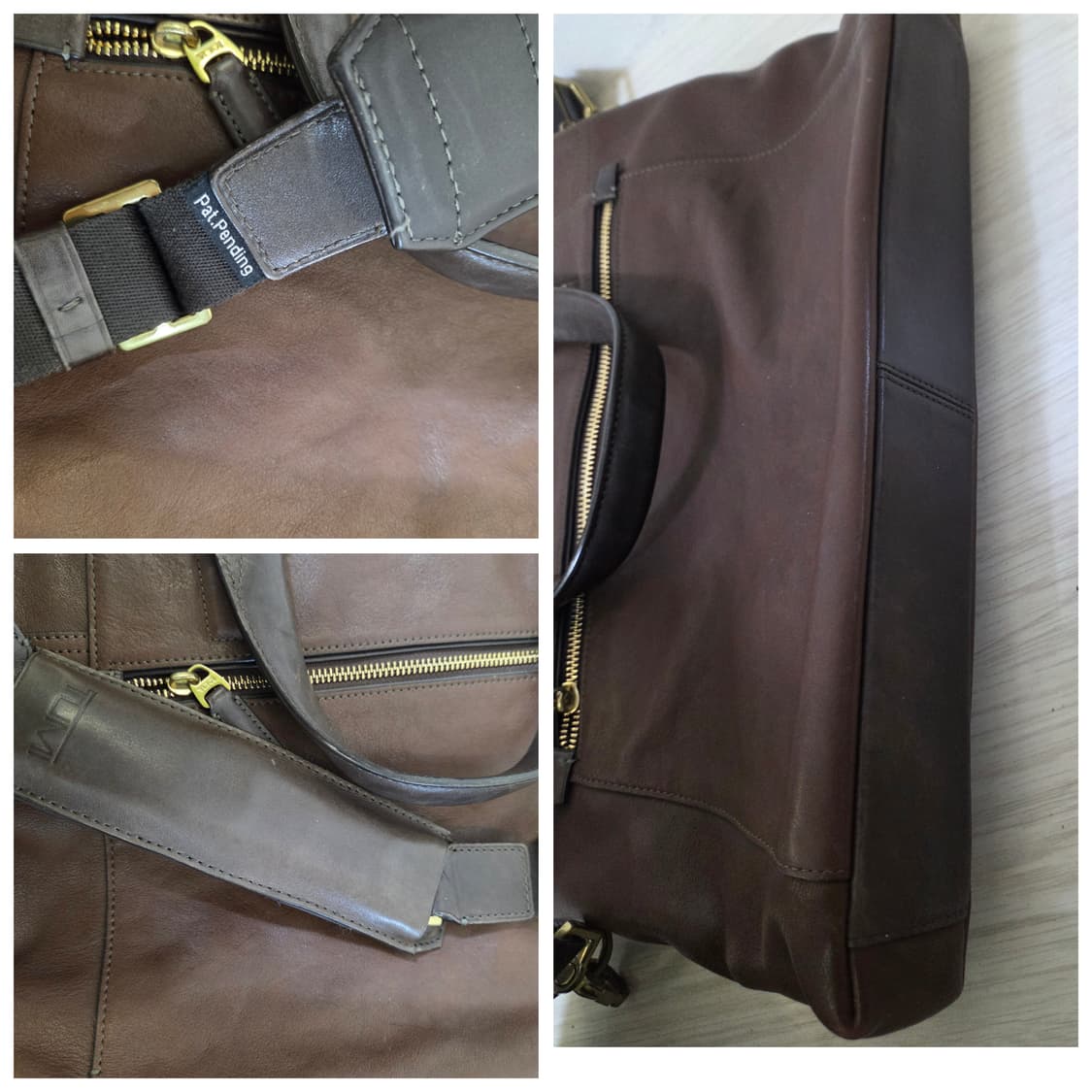 투미(TUMI) 비콘힐 슬림 랩탑 브리프투미 브라운 가죽 상품이미지10