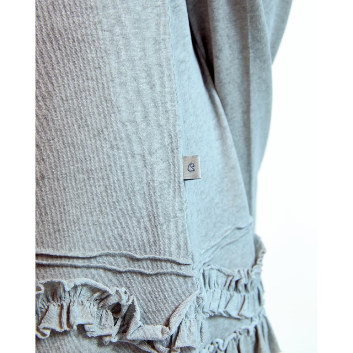 [2] 코이세이오 멀티플 프릴 드레스 라이트 그레이 원피스 상품이미지8