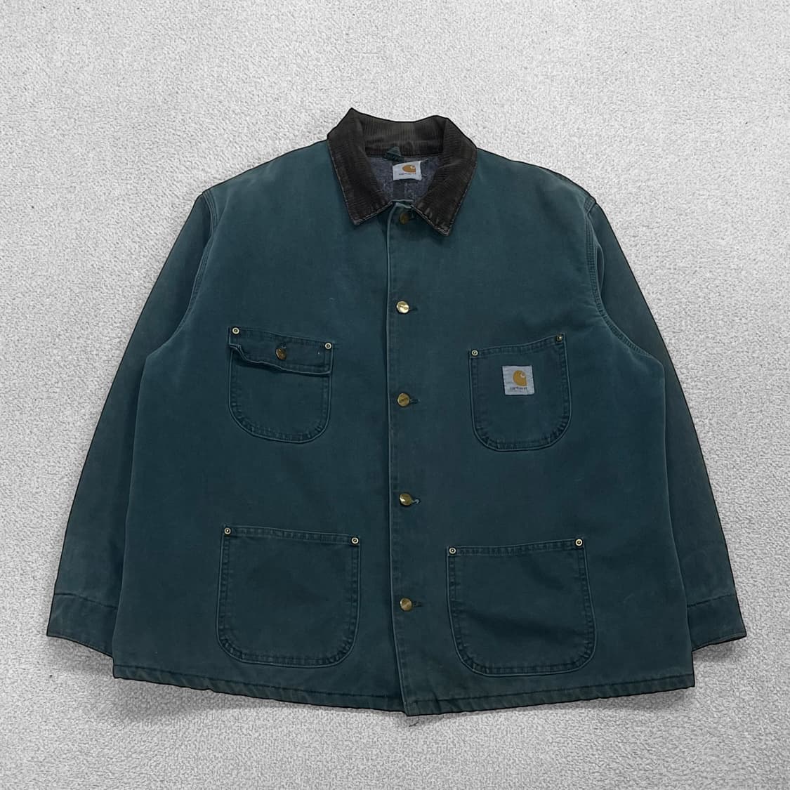 칼하트 Carhartt usa 블랭킷 라이너 초어 자켓 헌터그린 상품이미지1
