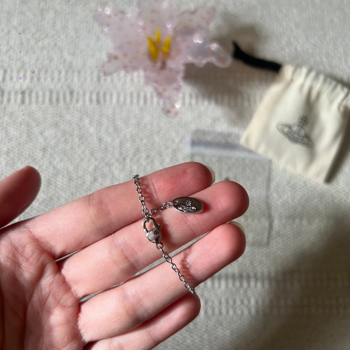 비비안웨스트우드 미니 바스 릴리프 네크리스 상품이미지7