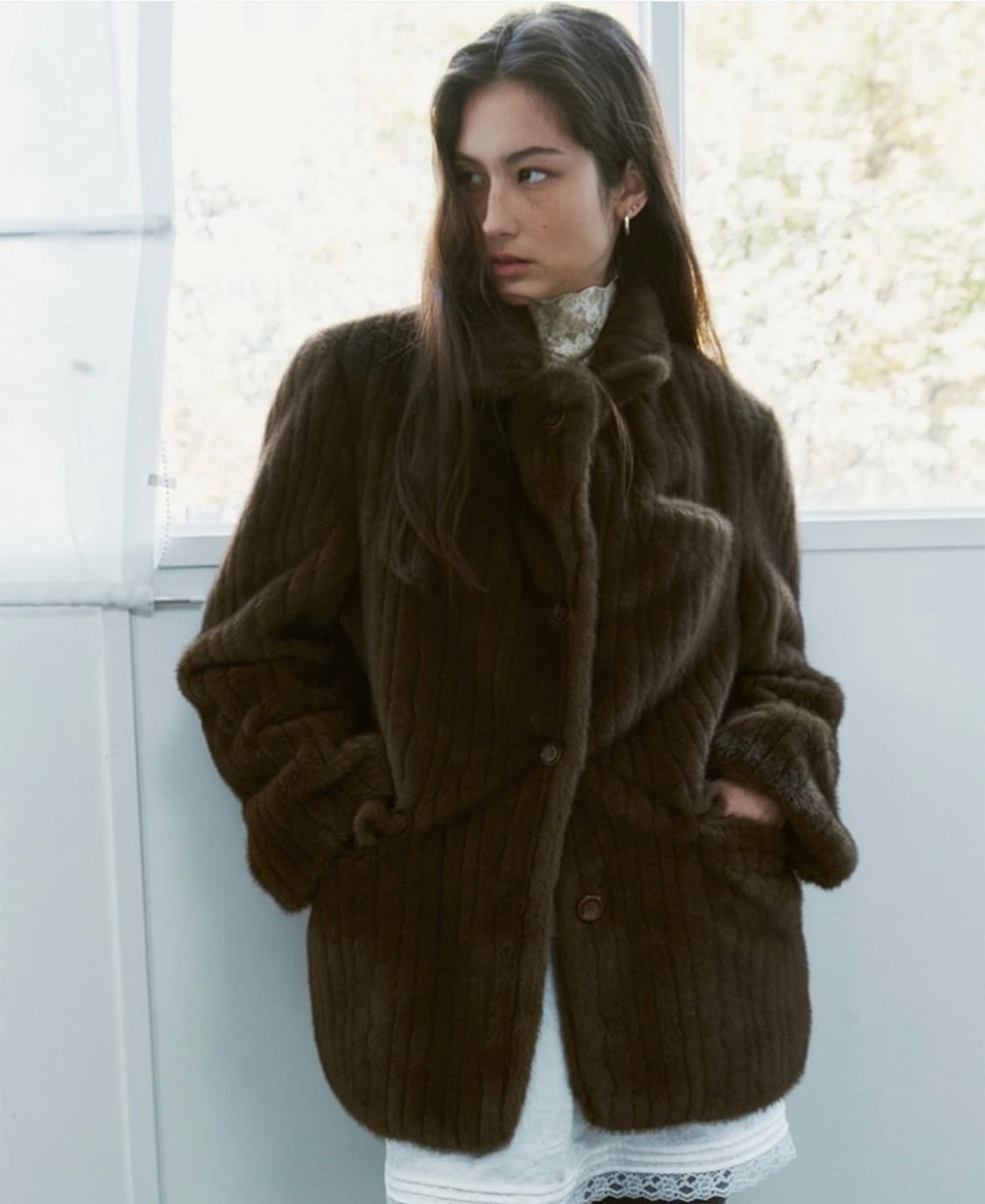 Fritur 프리터 퍼 블레이저 fur blazer 상품이미지1