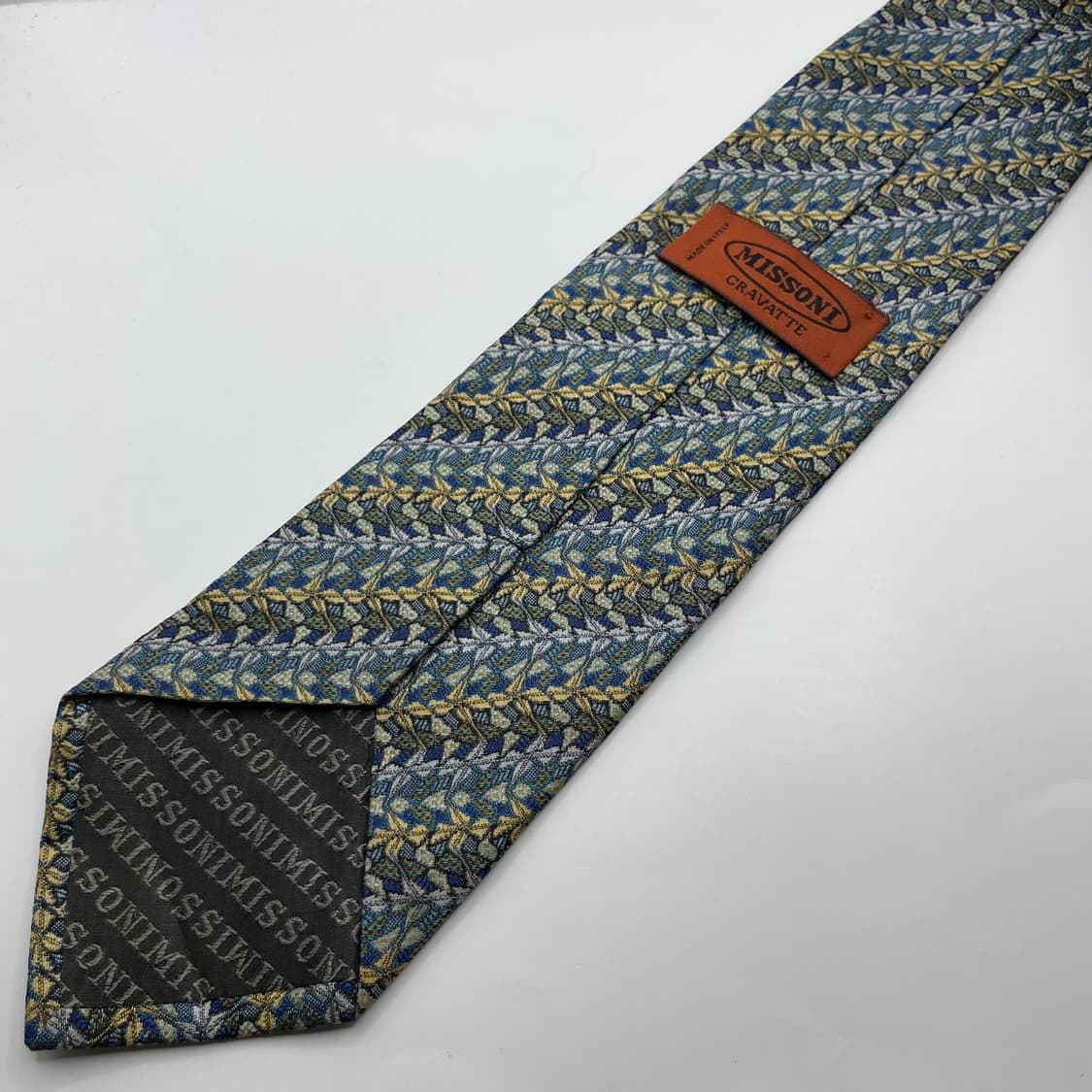 130) (MISSONI) 미쏘니 패턴 넥타이 상품이미지2
