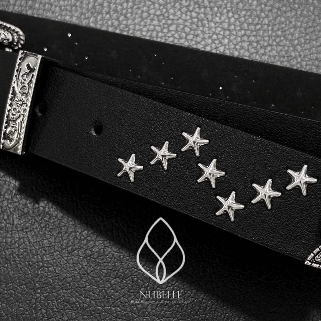 🌗 Multi stars belt / 멀티 별 스타 웨스턴 벨트 상품이미지6